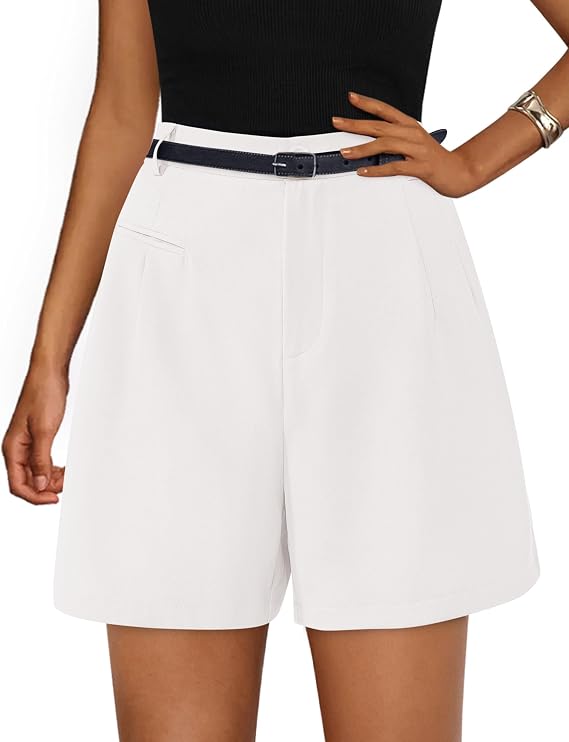 PRETTYGARDEN Women's Summer Shorts Business Casual Outfits