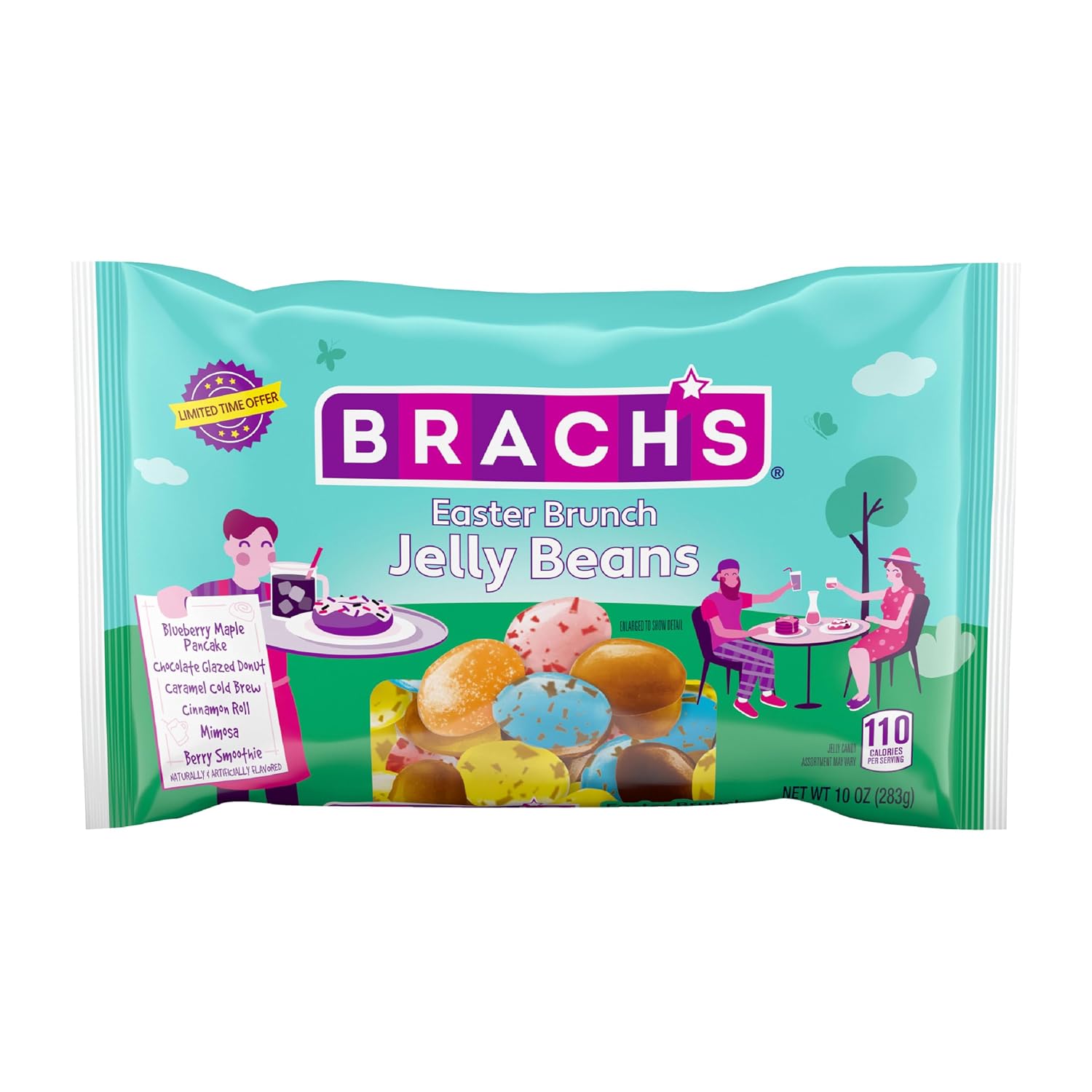 Brachs Easter Brunch Jelly Beans, Springtime Easter Candy, 10 oz