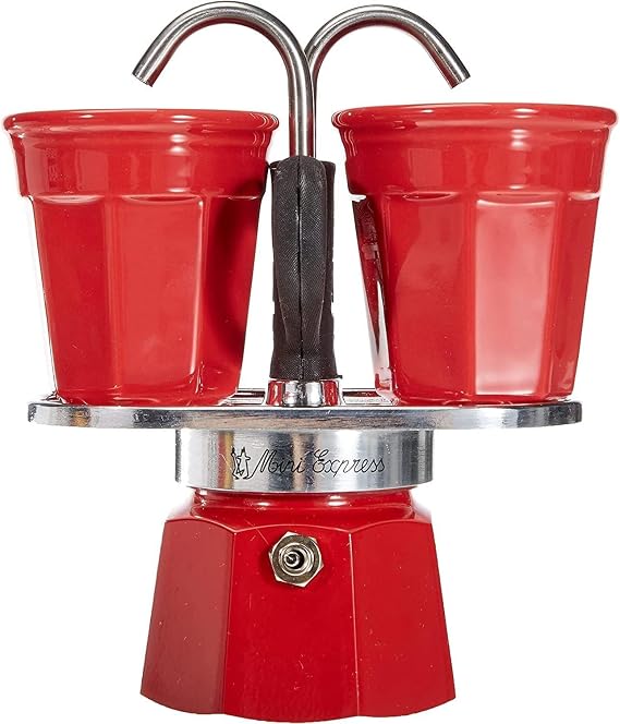 0007303, Bialetti SET MINI EXPRESS, 8006363030489, 2 cups,Red