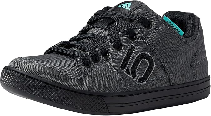Five Ten Freerider Canvas Flat Shoes - Men's, DGH Solid Gray/Core Black/Gray Three, 8.5