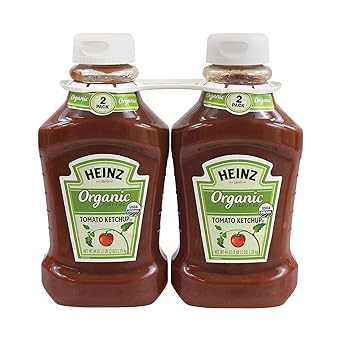 Heinz Organic Tomato Ketchup, 44 oz. Bottles, 2/Box (35348582)