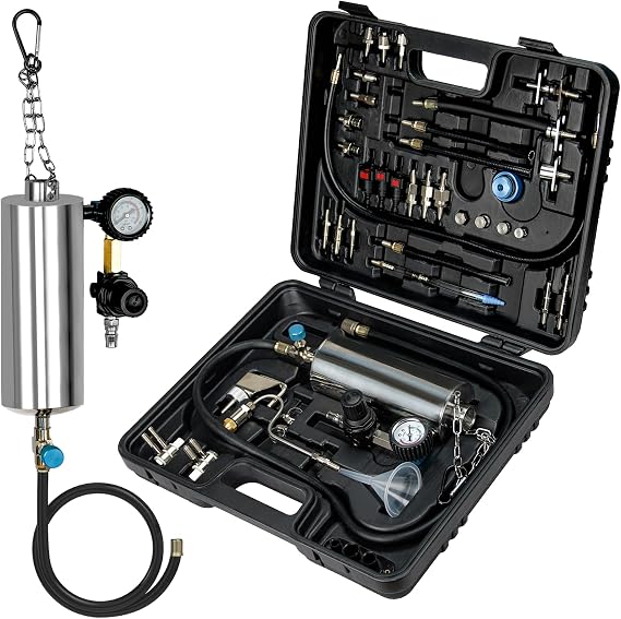 1000ML 150psi Fuel Injector Cleaner Kit Fuel System Cleaner Kit Non-dismantle Fuel Injector Cleaner Tester Fuel Injection Cleaning Auto Gasoline
