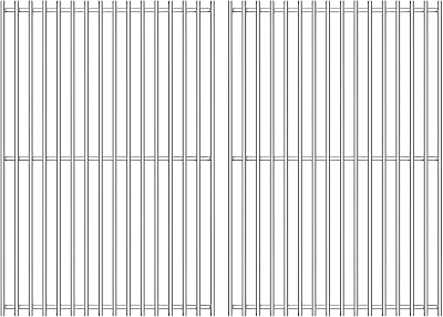 Grill Grates Replacement Parts for Weber Spirit and Spirit II 300 Series Spirit E310 E320 S310 S320 Spirit 700 Weber 900 Genesis Gold B&C,Stainless Steel Cooking Grates Gas Grill Replacement Parts