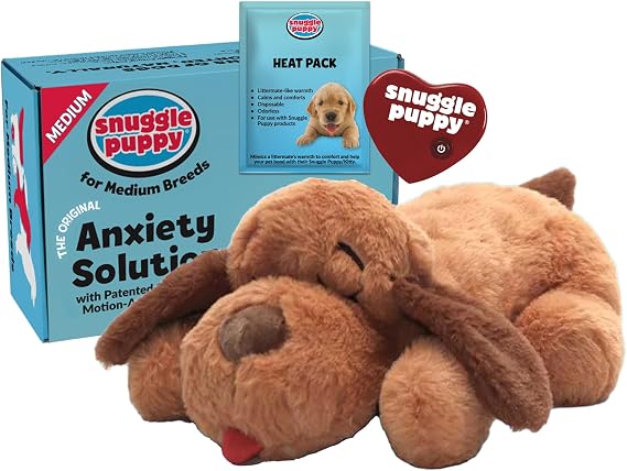 SmartPetLove Snuggle Puppy Action Aid Toy, Biscuit 12"x6"x3" Biscuit