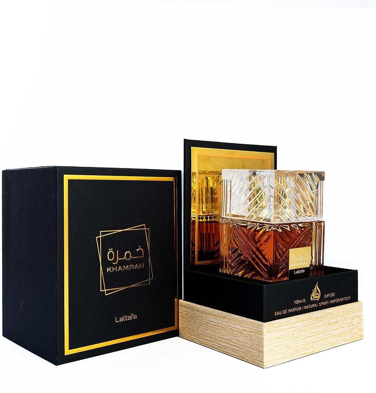 Khamrah by Lattafa for Men - 3.4 oz EDP Spray