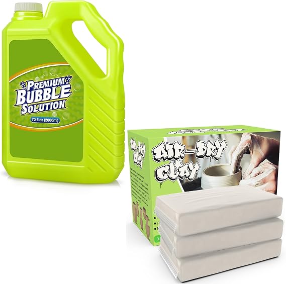 Bubble Solution & Pottery Clay