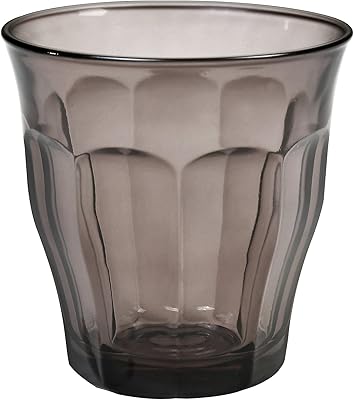 DURALEX 1027sr06 8.5 cm Picardie Tumblers Glass Set of 6 Grey