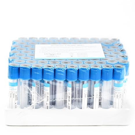 Vacutainer 採血管 3ml PTチューブ 真空収集ラボチューブ 実験室試験管用 ペット 動物 獣医 100個 ラップパッケージ