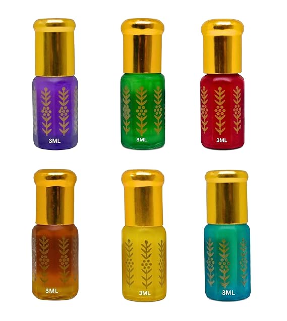 bonballoon Natural Perfume Mukhallat Abdulaziz Mukhalt Abdul Aziz Perfumes Musk Arabian Alcohol Free Attar Arabic Fragrance Oriental Women Men Scent Oil Roll In Bottle (0.1 oz / 3 ml )