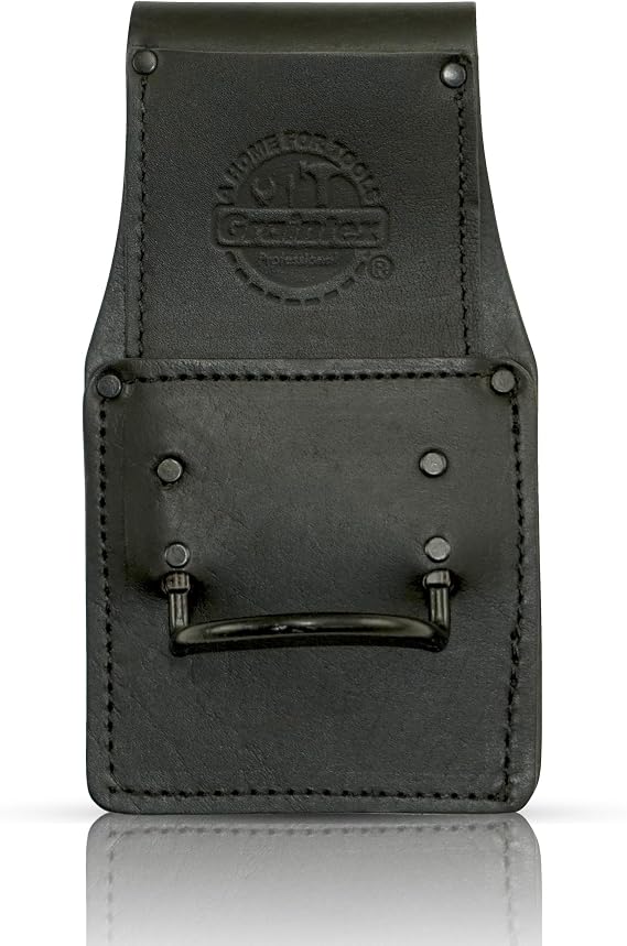 Graintex Hammer Holder Ambassador Series Color Top Grain Leather, Hammer Loop, Leather Tool Holster, Construction Workers, Electricians, Framers, Drywall Contractors