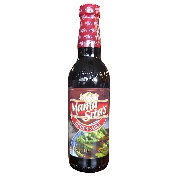 Mama Sita's Oyster Sauce 14.3 oz - Authentic Filipino Flavor, Perfect for Stir-Fries, Marinades, and Asian Dishes, Imported, Savory and Flavorful