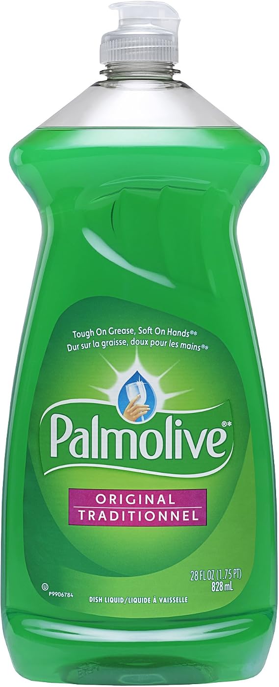 Palmolive Essential Clean Dishwashing Liquid Dish Soap, Original - 28 Fluid Ounce