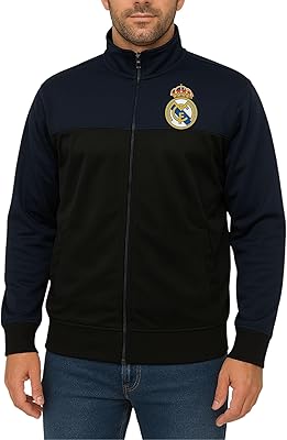 Icon Sports Officially Licensed Real Madrid CF Track Jacket - Unisex Adult