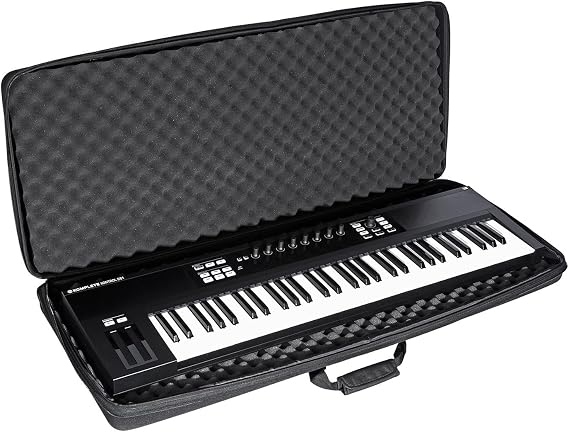 UDG Creator Hardcase 61 Keyboard - EVA Durashock Protection Case, Black (U8307BL)
