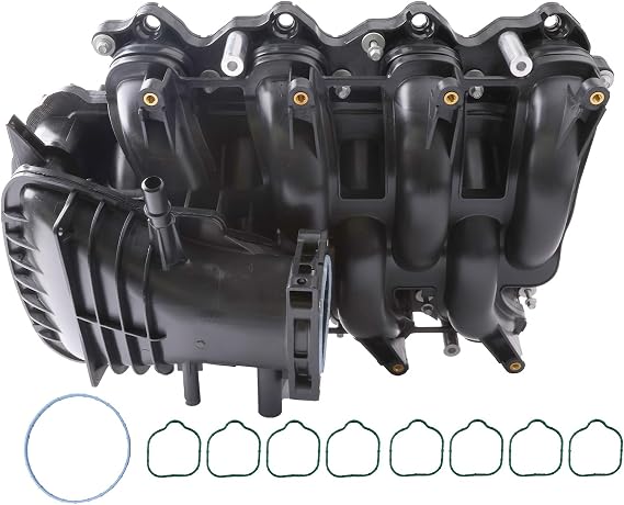 MITZONE Intake Manifold Assembly Compatible with 2010-2014 Ford F-150 2011-2016 Ford F-250 F-350 6.2L AL3Z9424G with Gaskets Bolts