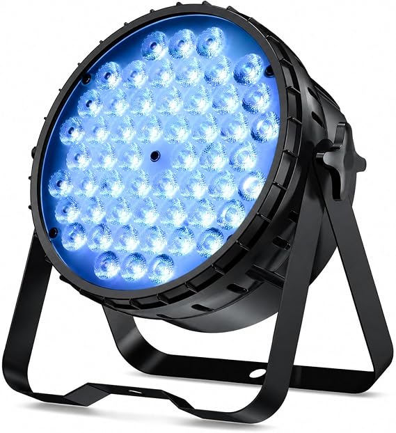Betopper LPC015 54x3W RGB LED Par Light, DMX & Sound Activated, 1 Pack