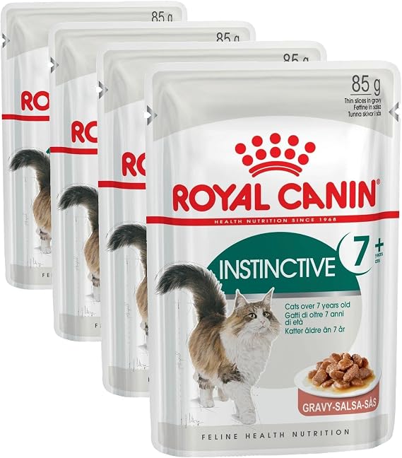 Royal Canin Instinctive 7+ Kedi Yaş Mama, 85 Gr (4 paketi)
