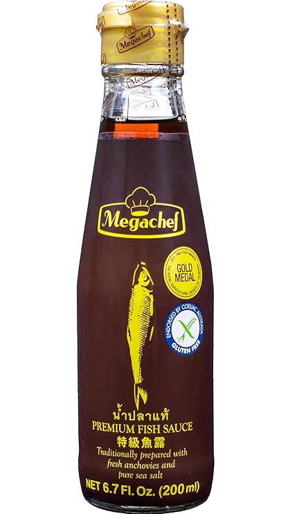 Megachef Thai Fish Sauce 200 Ml (Premium Thai Fish Sauce)