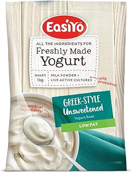 Easiyo Low Fat Greek Yogurt Base and Culture, 6-Ounce