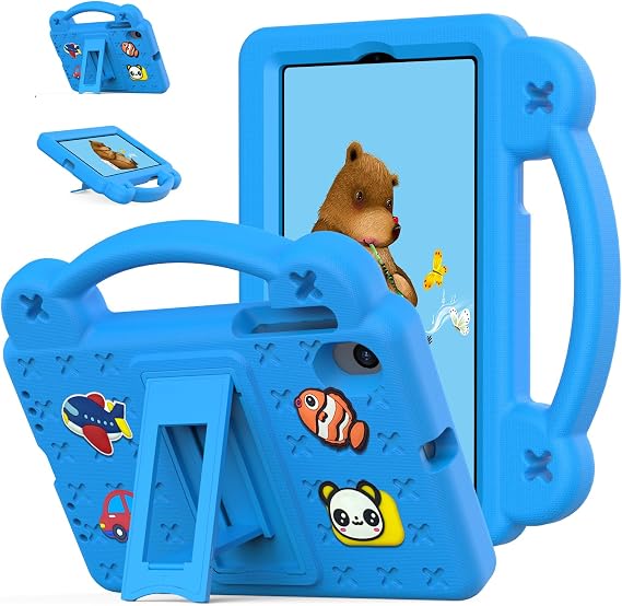 Kids Case for Walmart Onn 7 inch Tablet Gen 5 2026, with Stand Handle, Blue