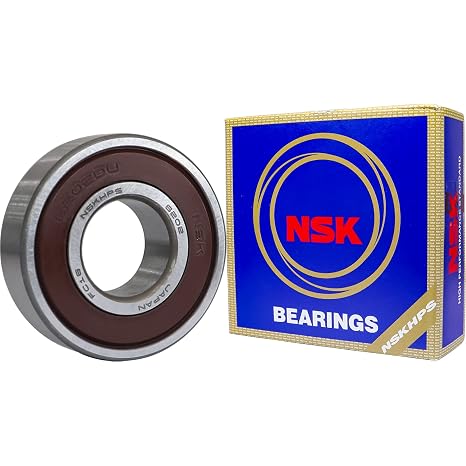 2PACK NSK 6202DDU 6202-2RS 15X35X11mm Double Rubber Seal Bearings Deep Groove Ball Bearings