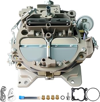 7028264 4 Barrel Carburetor Replacement Fit for Rochester Quadrajet 4MC 4MV 1968 Pontiac Firebird, Replaces Part Number 7028271 7028276