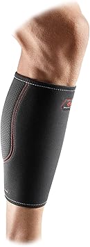 McDavid Calf Compression Sleeve for Men and Women Latex-Free Light Support for Shin Splints, Varicose Veins, Calf Strains for Running, Walking, Hiking