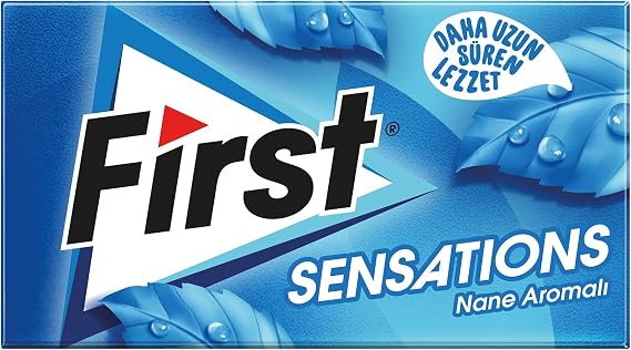 First Sensations Nane Aromalı Şekersiz Sakız 27g