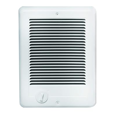 Cadet Com-Pak Electric Wall Heater Complete Unit With Thermostat Model: CSC202TW, Part: 67507, 68255120 BTU, 240208 Volt, 20001500 Watt, White