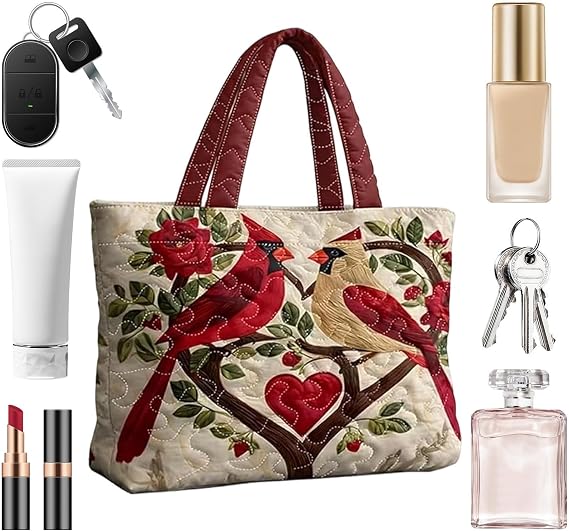 Quilted Tote Bag Weekender Duffle Bag
