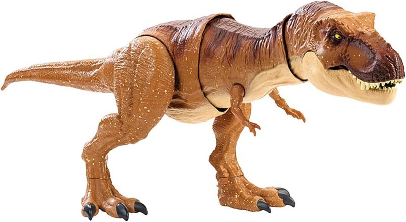 JURASSIC WORLD THRASH 'N THROW TYRANNOSAURUS REX Figure