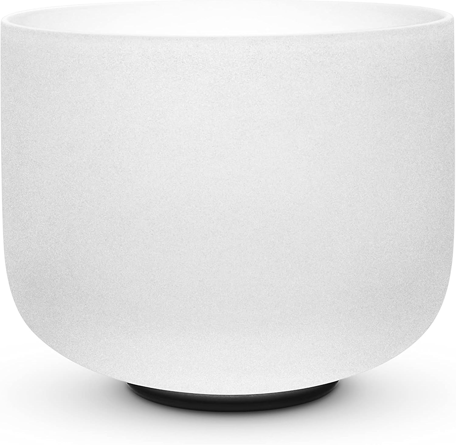 TOPFUND 10 inch G Note 440hz Quartz Crystal Singing Bowl Throat Chakra Meditation Sound Healing