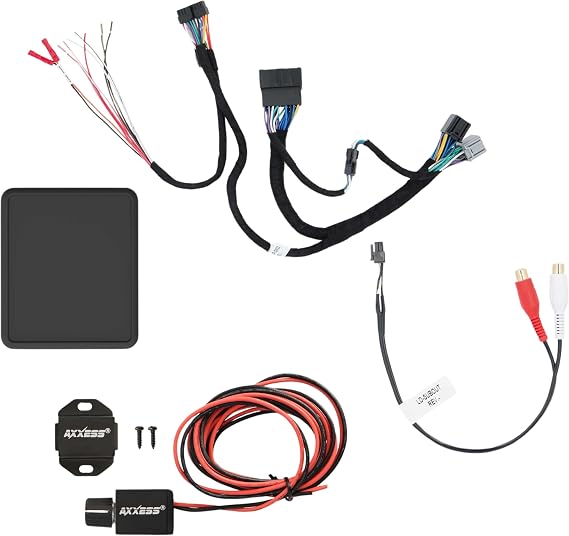 Subwoofer Interface for GM 2021-Up, AXSUB-GM5, 8.2 x 6 x 3 Inches, 0.88 Pounds