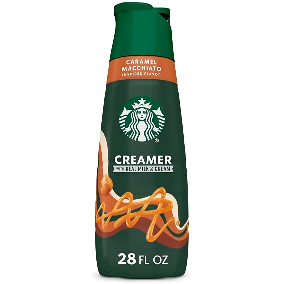 Starbucks Caramel Macchiato Coffee Creamer, 28 Fl Oz