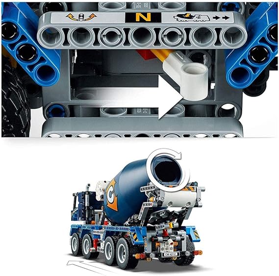 LEGO 42112 Technic Concrete Mixer Truck Toy Construction Vehicle