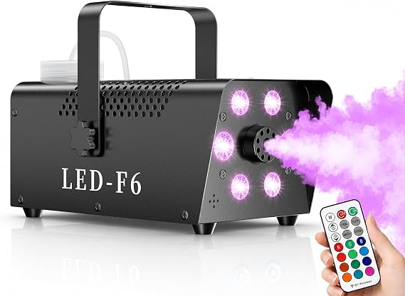 Fog Machine, Smoke Machine for Wedding Halloween Party and Stage Effect