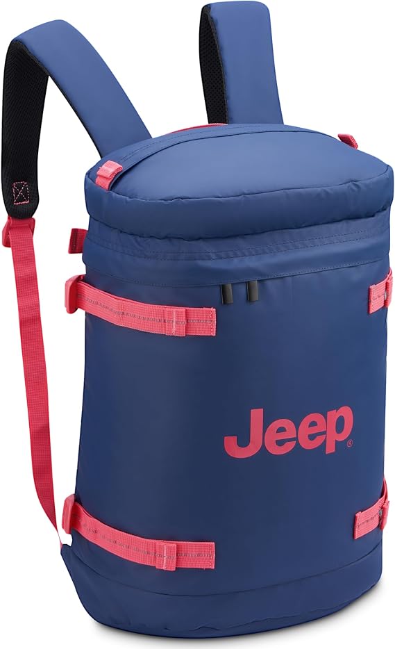 DELSEY PARIS デルセー リュック JEEP ジープ JS013C CYLINDRICAL BACKPACK 24L 49cm 0.6kg 2年保証 バックパック 公式 正規輸入