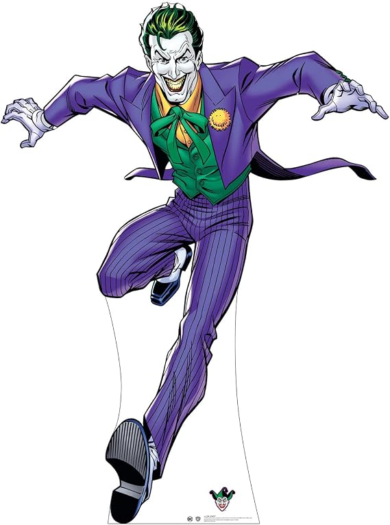Cardboard People The Joker Cardboard Cutout