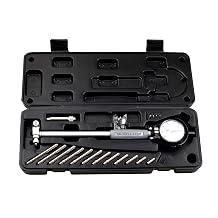 Extender Dial Bore Gauge Set 50-160MM （1.97-6.23）Indicator 0.01MM0.0003 Resolution Internal Measure Cylinder Tool