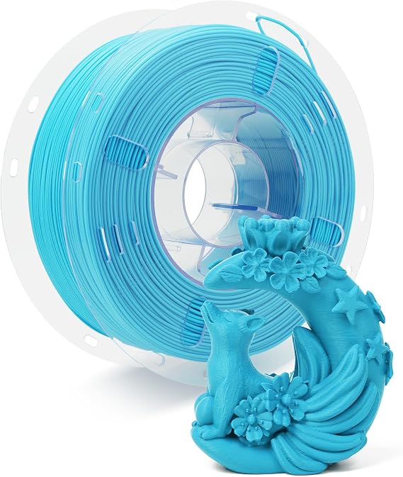 Rapid PLA+ Filament 1.75mm Cyan PLA 3D Printing Filament