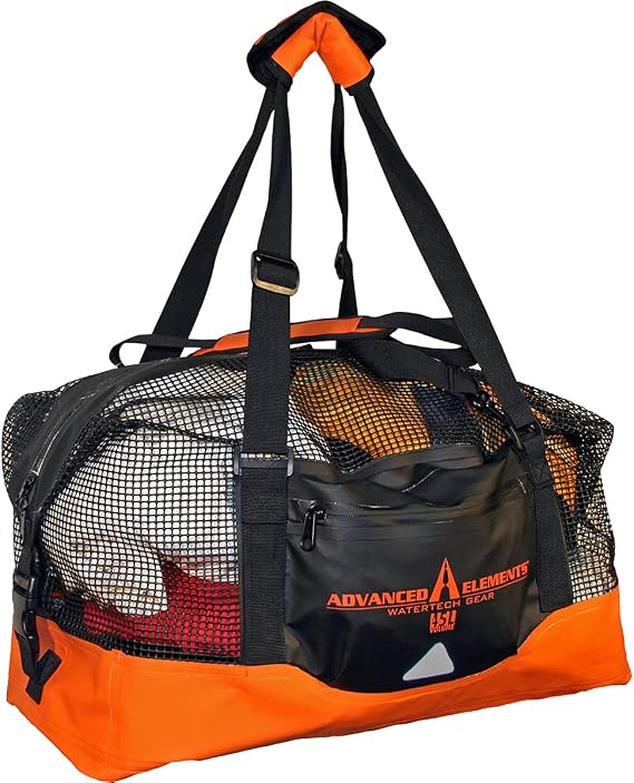 Advanced Elements Funk Bag Mesh Bag, Orange, 45 L