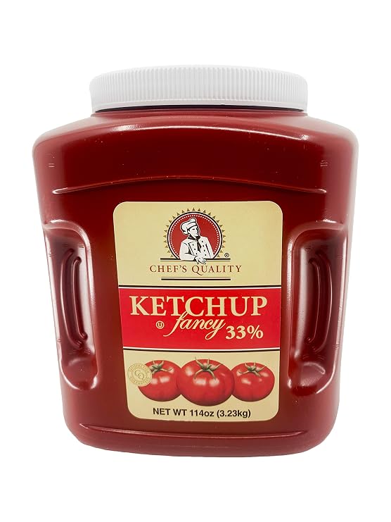 Chef's Quality Fancy Ketchup 33% - 114 oz Jug