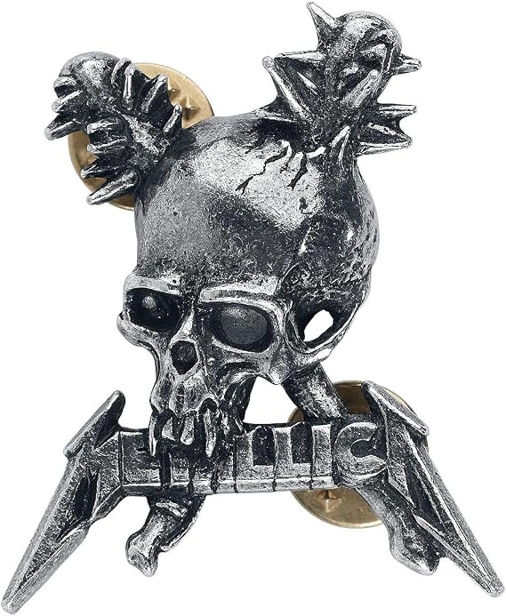 Metallica Damage Pin Badge