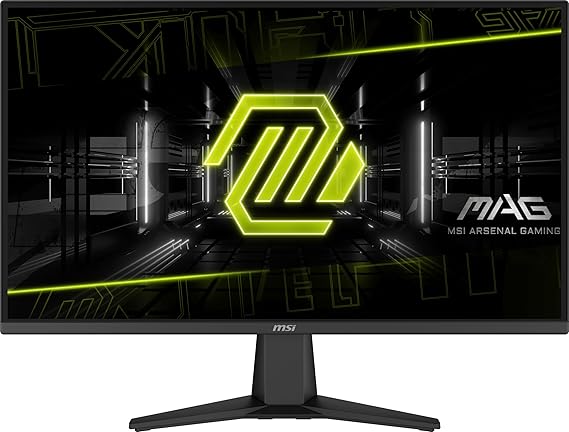 msi MAG 275QF 27-inch 2K Gaming Monitor, 2560 x 1440 (QHD), AMD FreeSync, 0.5ms, 180Hz, HDR Ready, HDMI, DP Port, Tilt Adjustable, Black