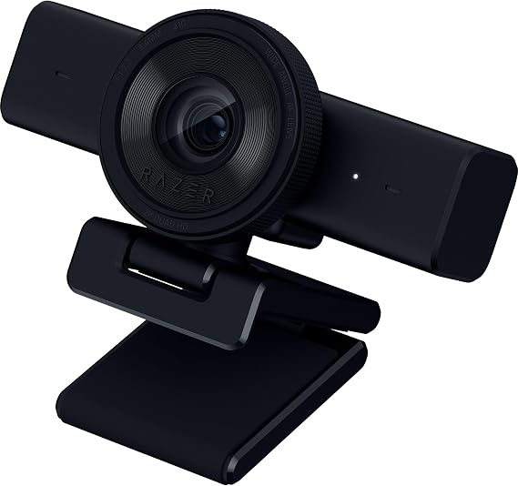 Razer Kiyo V2 X Webcam for Streaming and Meetings, 1440p 60 FPS, Black