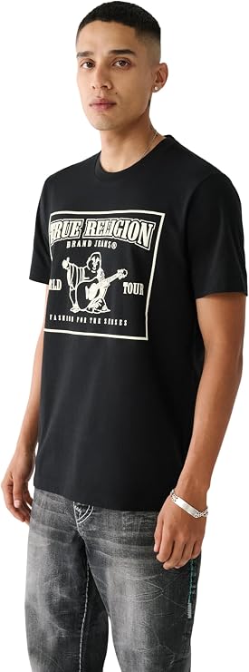 True Religion Men's SRS Puff Crew Tee