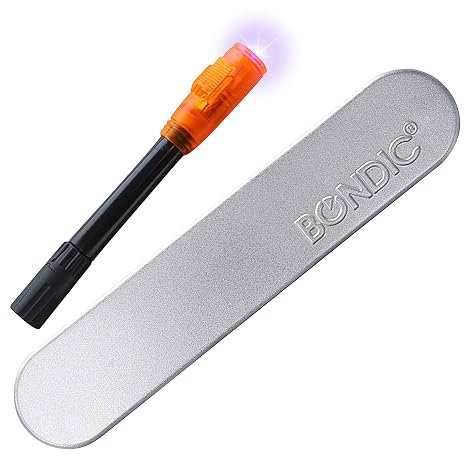 Bondic Super Glue, LED UV Repair Kit, Adhesive Welding Repair Tool for Fingernail Gems, Glass, Eyeglasses, Cracks, Crafts, Nail Repair Kit, Bonding Glue with Light
