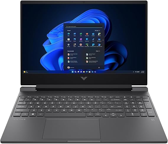 HP Victus 15-FA100 2024 Gaming Laptop 15.6" FHD IPS 144Hz 8-Core Intel i5-13420H 16GB DDR4 512GB SSD NVIDIA GeForce RTX 4050 6GB GDDR6 Wi-Fi 6 Backlit Keyboard Win11 Home w/ONT 32GB USB