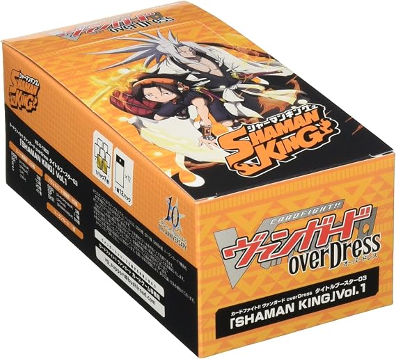 Cardfight!! Vanguard OverDress VG-D-TB03 Title Booster Vol. 1 "SHAMAN KING" Box