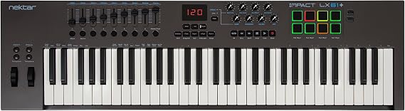 Nektar Technology IMPACT LX61+ LX Series 38.0*10.5*3 inches Authentic Domestic Product